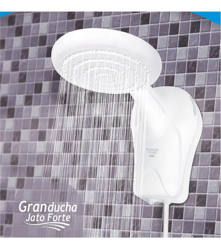 Chuveiro Gran Ducha Pressurizado Blindada Fame 4500w 220v Co