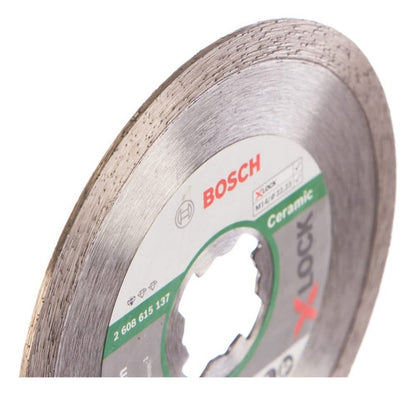 Disco De Diamante Contínuo 115 Mm Cerâmica X-lock Bosch