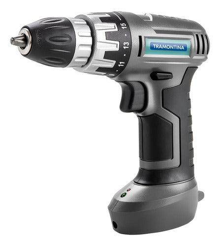 Parafusadeira E Furadeira Tramontina 7,2v C/ Maleta 20 Peças