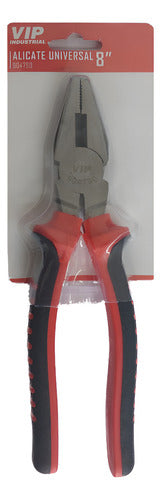 alicate universal 8 pol cromo vanádio isolado vip industrial