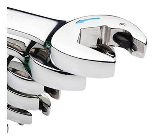 Jogo De Chave Combinada Speedy C/ Catraca 8 A 19 Mm 6 Peças