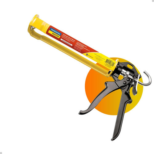 pistola aplicadora para tubo de silicone 280ml tramontina