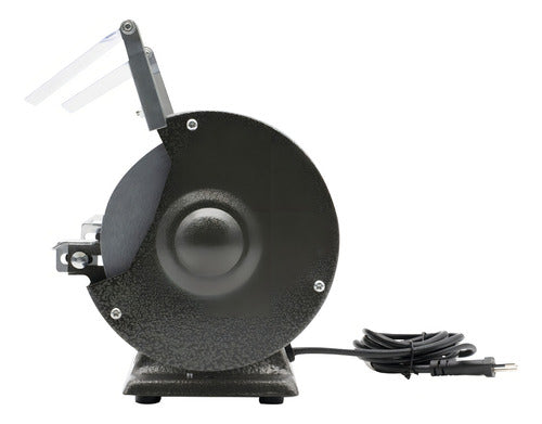 moto esmeril de bancada 6 pol 360w me-6 ferrari 220v cinza