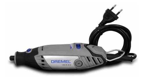 micro retífica dremel 3000 90w 220v 60hz 10 acessórios