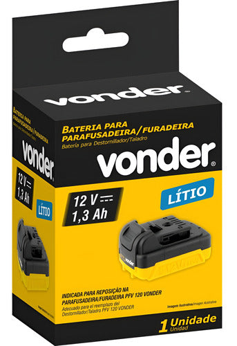 Bateria Da Parafusadeira Pfv120 Vonder - 9306120113