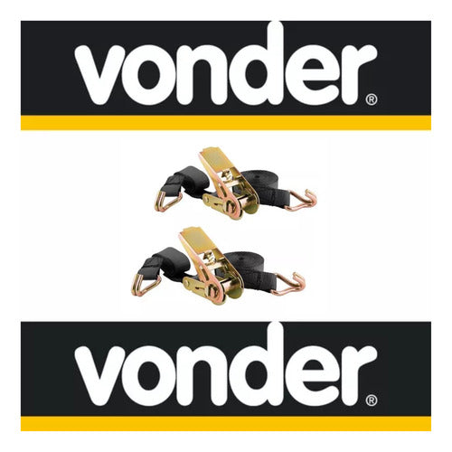 jogo catraca com cinta vonder para amarrar carga 800kg