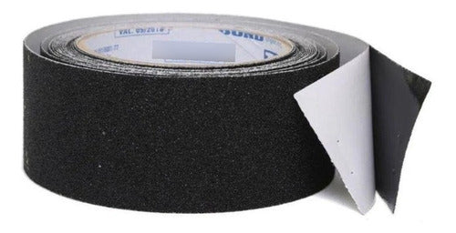 Fita Antiderrapante Autoadesiva Preta 50mmx5m Tekbond