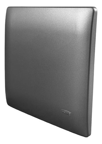 Placa Cega 4x4 Contemporânea Onix Fame Linha Habitat 4573