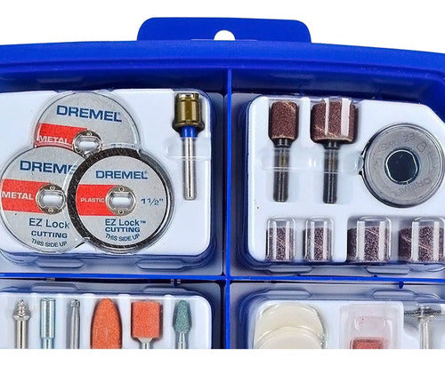 Kit De Acessórios Para Minitorno Dremel 3000 4000 160 Peças