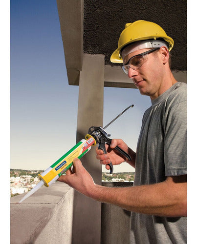 pistola aplicadora para tubo de silicone 280ml tramontina