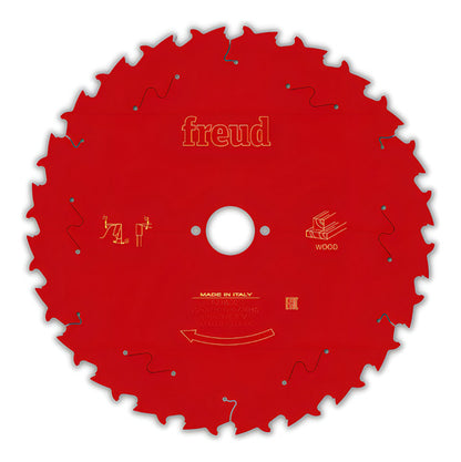 Disco De Serra Circular 250mm Madeira Fr23w001t Freud Vermelho