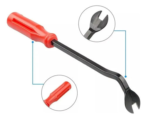 jogo de presilhas automotivas kit espátulas 625 peças vip