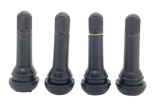 100 Bicos De Roda Válvula P/ Pneu Sem Câmara Passeio Tr414