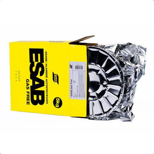 Arame Para Solda Mig Uso Sem Gás 0,8mm 5kg - Esab Gas Free