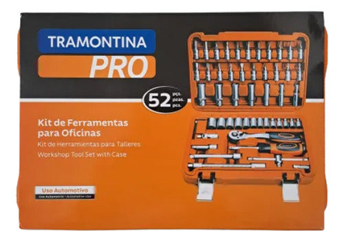 jogo de ferramentas 52 peças 46000/405 tramontina pro crv