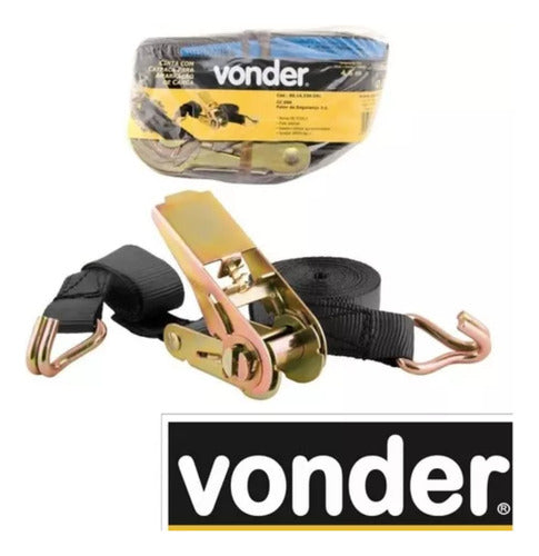 jogo catraca com cinta vonder para amarrar carga 800kg