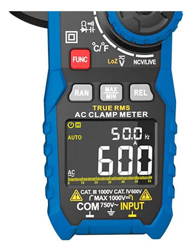 Alicate Amperímetro 1000 Ampers Et-3710b Minipa