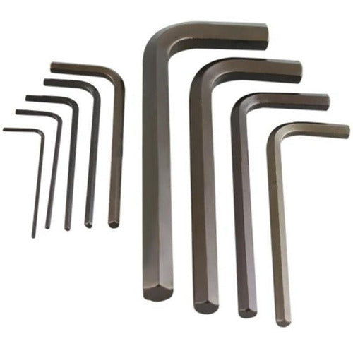 jogo de chave allen curta de 1.5 a 10 mm com 9 peças gedore