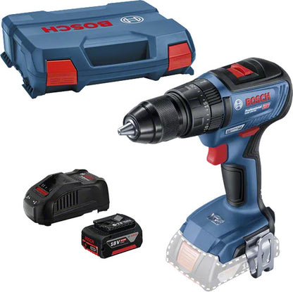 Parafusadeira Furadeira Gsb 18v-50 Mala+bat+carregador Bosch