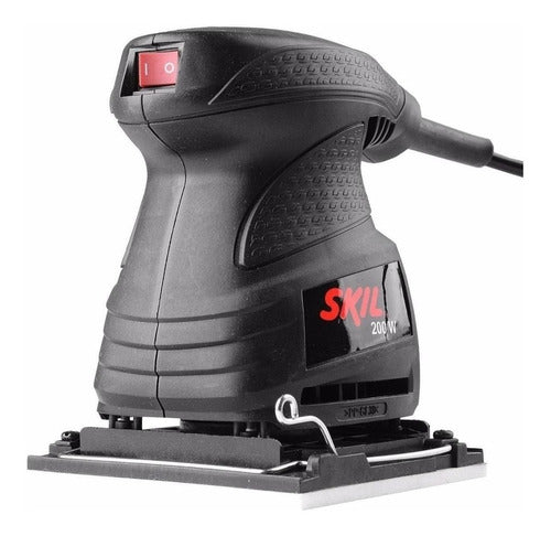 Lixadeira  Profissional  Orbital Skil 7232  Preta 50hz/60hz 200w 220v