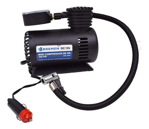 compressor de ar automotivo uso geral 12v 300psi bremen