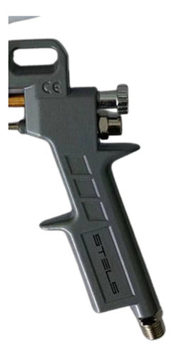 Pistola De Pintura Gravidade 600 Ml 5731455 Stels Cinza