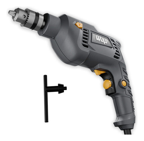 Parafusadeira E Furadeira De Impacto Wap Wf 700 Fe13 Preto 220v