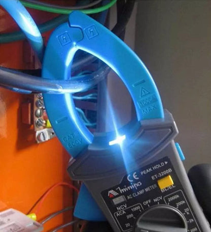 Alicate Amperímetro Digital Minipa Et-3200b 1000a