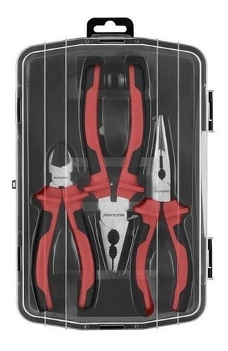 JOGO DE ALICATES 3 PCS MULTILASER