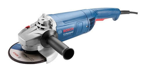 Esmerilhadeira Angular Bosch Professional Gws 2200-180 H Azul 2200 W 220 V + Acessório