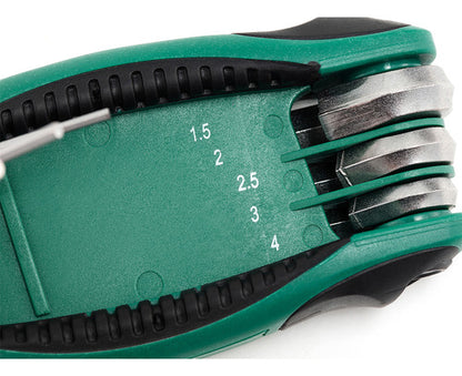 Jogo Chave Allen Canivete C/ 8 Pçs 1,5 A 8 Mm Sata St09121sj