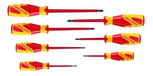 jogo chaves fenda phillips 7 peças vde 2170 - 2160 gedore