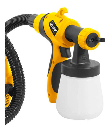 pistola pintura pulverizadora vonder 600w 220v bico 3 ajuste
