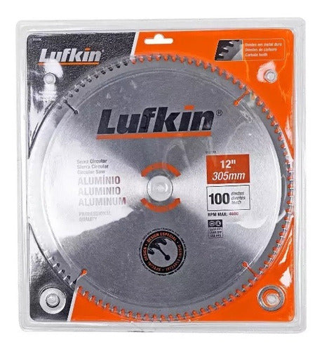 Disco De Serra Para Alumínio 10 100 Dentes - 812100l Lufkin