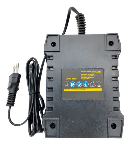 Carregador Bateria 18v Intercambiável Convencional Vonder