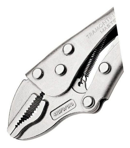 alicate de pressão tramontina 10' mordedor triangular