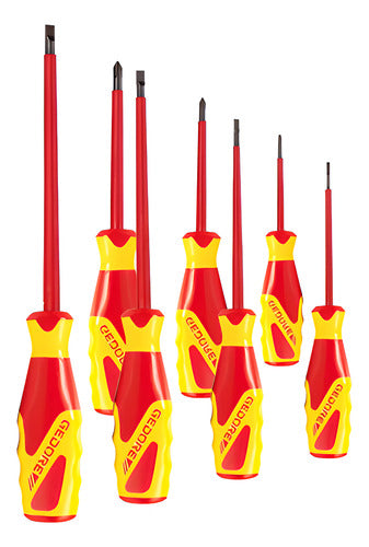 Jogo Chaves Fenda Phillips 7 Peças Vde 2170 - 2160 Gedore