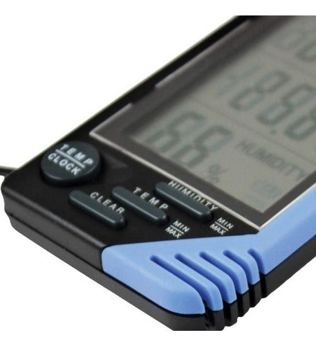 Relógio Termo-higrômetro Digital Mt-241 Minipa