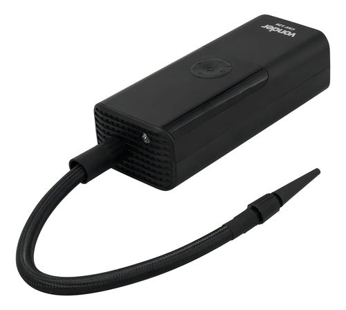 compressor de ar automotivo portátil cav126 vonder 12v preto monofásica