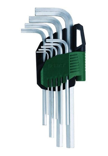 Chave Allen Longa Sata Jogo 01.5mm A 10mm 9 Peças