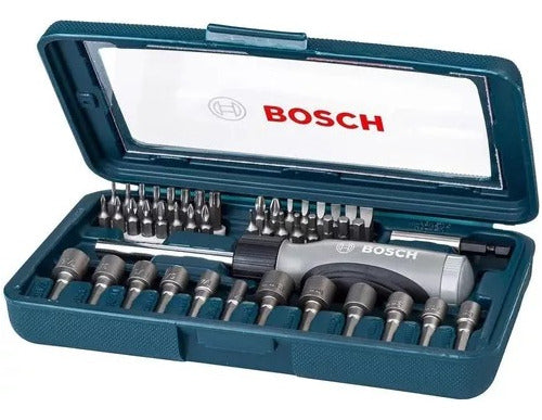 JOGO PONTA PARA PARAFUSAR C/ 46 CHAVES BOSCH