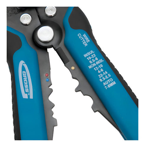 Alicate Eletricista Desencapador De Fios 0,5 A 8mm Gross