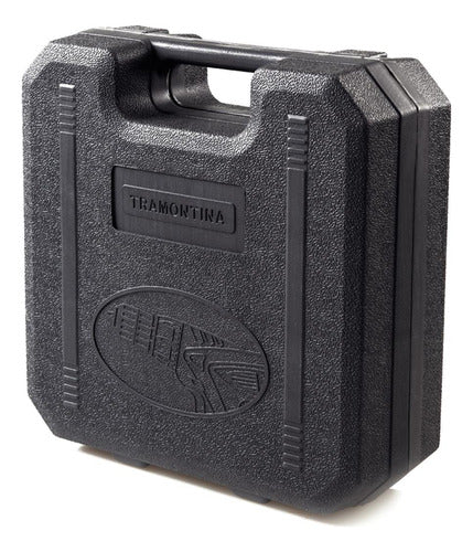 Parafusadeira E Furadeira 12 V Tramontina À Bateria 16 Peças Cinza