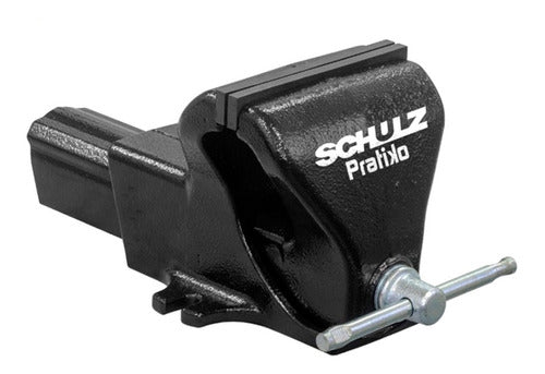 morsa torno de bancada profissional número 6 schulz pratiko