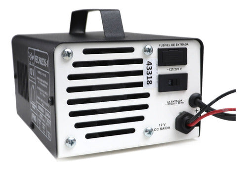 Carregador De Bateria Inteligente 10a 12v Flach F10 Sd