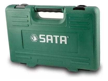 Jogo Chaves E Soquetes Estriado 1/2 Pol 25pcs St09506sj Sata