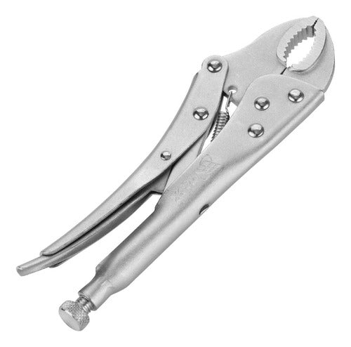 Alicate De Pressão 10 Pol 250 Mm Mordente Curvo Mtx