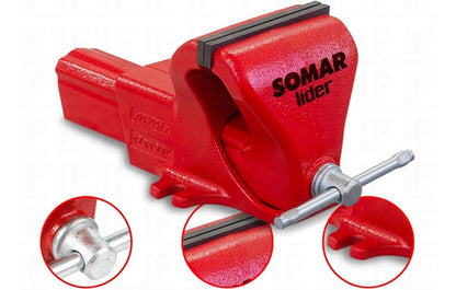 Morsa Torno De Bancada Número 2 Somar Schulz