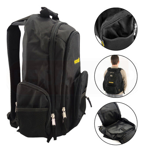 Mochila Reforçada P/ Ferramentas Profissional Vonder Mov200