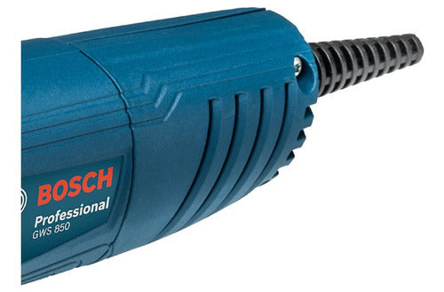 mini esmerilhadeira angular bosch professional gws 850 azul 850 w 220 v + acessório